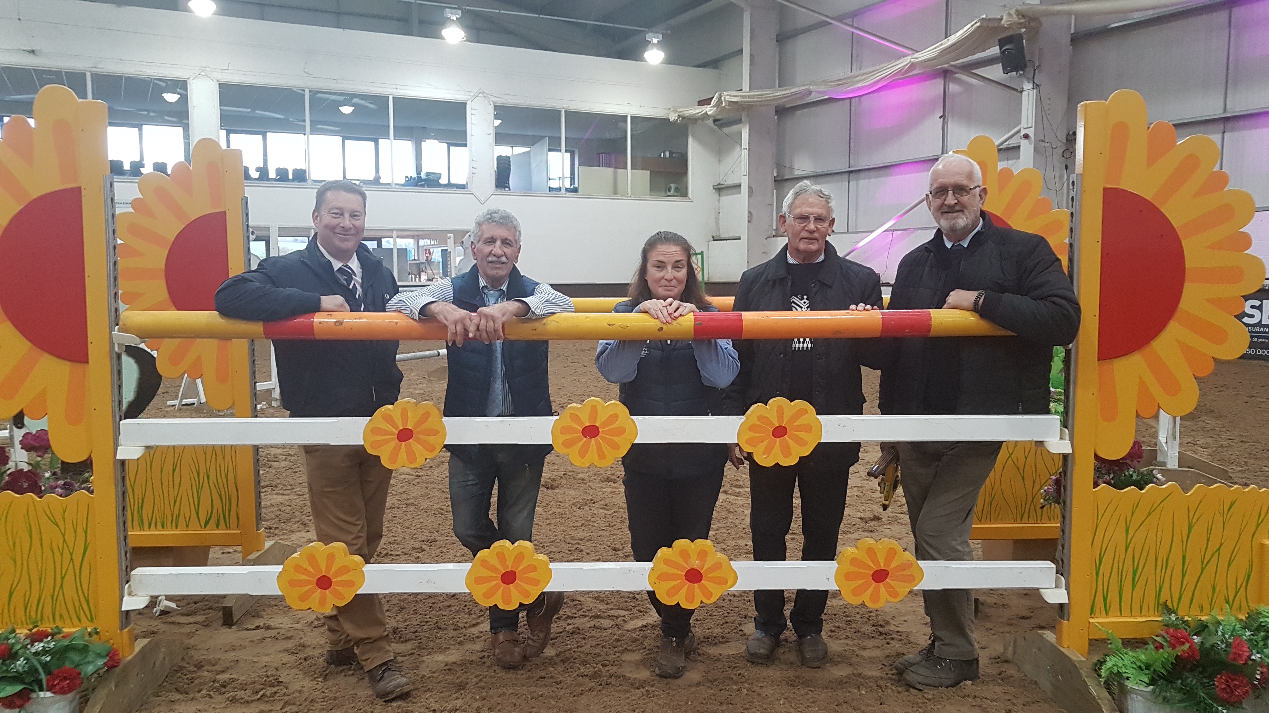 Working with an International crew Berry Farm Equestrian Centre, Slapton, UK.